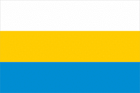 Vector clipart: Okoneshnikovo rayon (Omsk oblast), flag