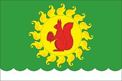 Чернолучинский (Омская область), флаг