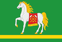 Lusino (Oblast Omsk), Flagge