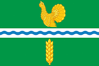 Векторный клипарт: Муромцевский район (Омская область), флаг