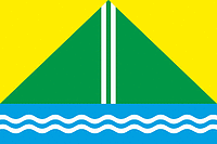 Nazyvaevsk rayon (Omsk oblast), flag - vector image