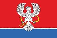 Odesskoe rayon (Omsk oblast), flag - vector image