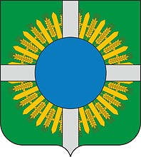 Vector clipart: Sherbakul rayon (Omsk oblast), coat of arms