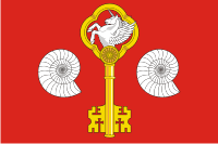 Akbulak rayon (Orenburg oblast), flag - vector image