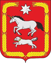 Kairovka (Orenburg oblast), coat of arms - vector image