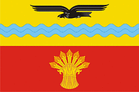 Krasnogvardeisky rayon (Orenburg oblast), flag - vector image