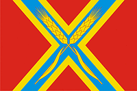Vector clipart: Oktyabrskoe rayon (Orenburg oblast), flag