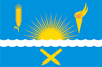 Vector clipart: Orenburg rayon (Orenburg oblast), flag