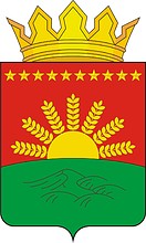 Sharlyk rayon (Orenburg oblast), coat of arms - vector image