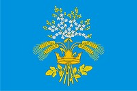 Vector clipart: Tobol municipality (Orenburg oblast), flag
