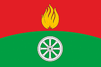 Vector clipart: Verkhovie (Oryol oblast), flag