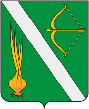 Bessonovka rayon (Penza oblast), coat of arms - vector image