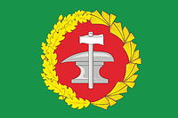 Kuznetsk rayon (Penza oblast), flag - vector image