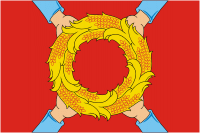 Neverkino (Penza oblast), flag - vector image