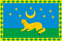 Karievo (Perm krai), flag - vector image