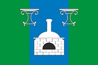 Юг (Пермский край), флаг - векторное изображение