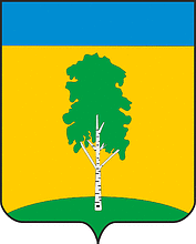 Beryozovka (Perm krai), flag - vector image