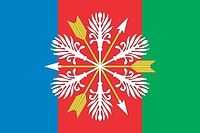 Векторный клипарт: Чёрмоз (Пермский край), флаг