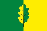 Dubovoe (Perm krai), flag - vector image