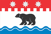 Очёр (Пермский край), флаг - векторное изображение