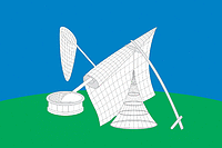 Okhansk (Perm krai), flag - vector image