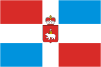 Perm krai, flag - vector image