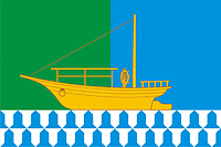 Pozhva (Perm krai), flag - vector image