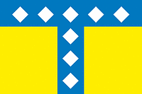 Talmazskoe (Perm krai), flag - vector image