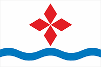 Векторный клипарт: Верхняя Давыдовка (Пермский край), флаг