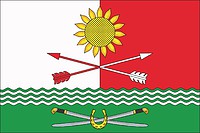 Barilo-Krepinskaya (Rostov oblast), flag - vector image