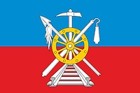 Kamnelomni (Rostov oblast), flag - vector image