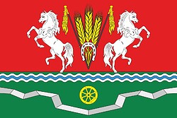 Vector clipart: Krasnovskoe (Rostov oblast), flag