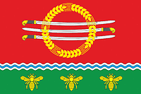 Kurno-Lipovskoe (Rostov oblast), flag - vector image