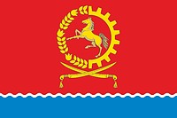 Orlovsky rayon (Rostov oblast), flag - vector image