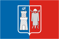 Rostov-on-Don (Rostov oblast), flag - vector image