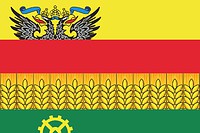 Shchepkinskoe (Rostov oblast), flag - vector image