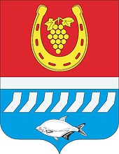 Vector clipart: Tsimlyansky rayon (Rostov oblast), coat of arms