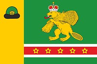 Bobrovinki (Ryazan oblast), flag - vector image