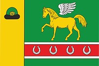 Kovalinka (Ryazan oblast), flag - vector image