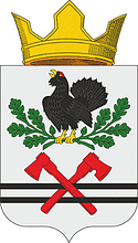 Векторный клипарт: Кустарёвка (Рязанская область), герб