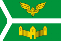 Kinel (Samara oblast), flag - vector image