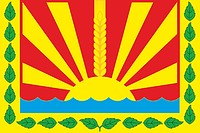 Vector clipart: Shentala rayon (Samara oblast), flag