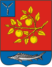 Саратовский район (Саратовская область), герб - векторное изображение