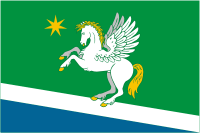 Atig (Sverdlovsk oblast), flag - vector image