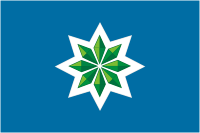 Malysheva Posyolok (Sverdlovsk oblast), flag - vector image