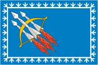 Svobodny (Sverdlovsk oblast), flag - vector image