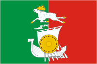 Tavda (Sverdlovsk oblast), flag - vector image