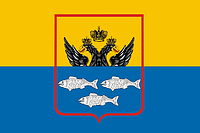 Ostashkov (Tver oblast), flag (1999)