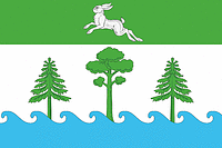 Konakovo (Tver oblast), flag - vector image