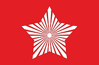 Pobeda (Tver oblast), flag - vector image